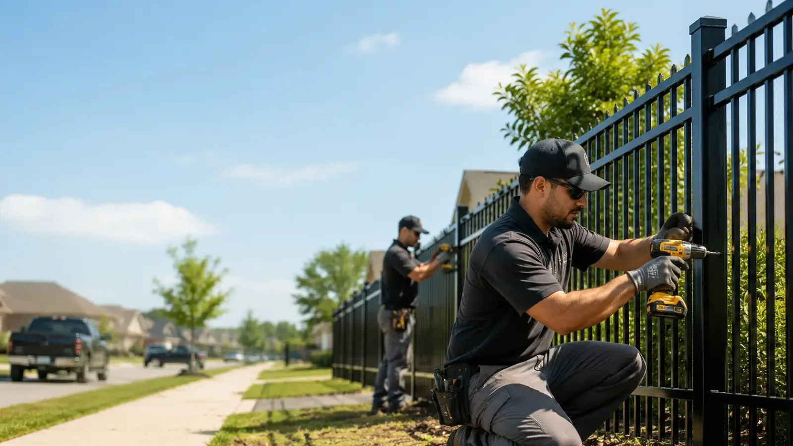 Metal Fence Installation in Gamaliel, AR